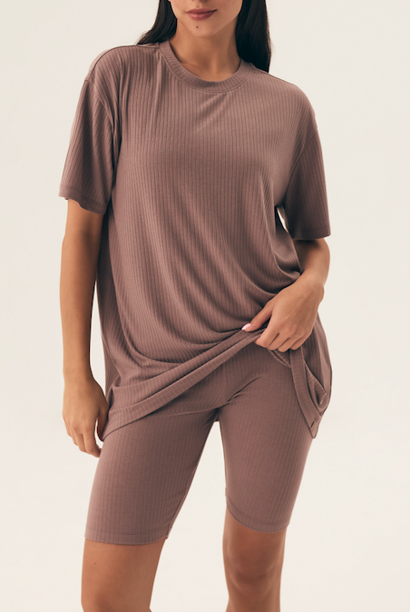Solange Short Set Mocca