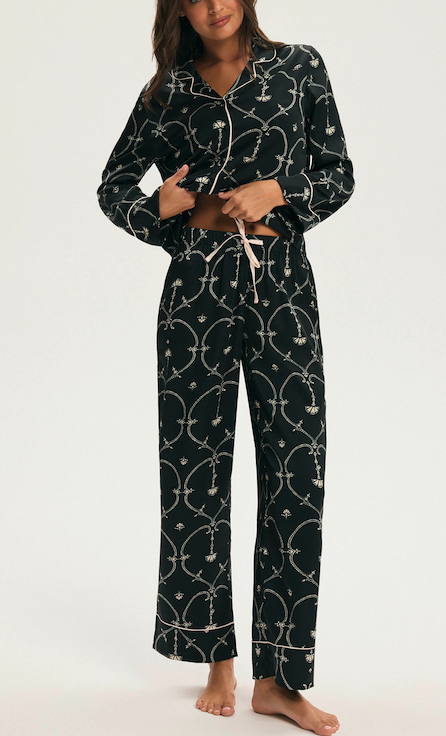 Soothe Black Royal Pants Set