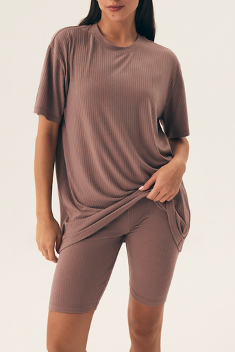 Solange Short Set Mocca