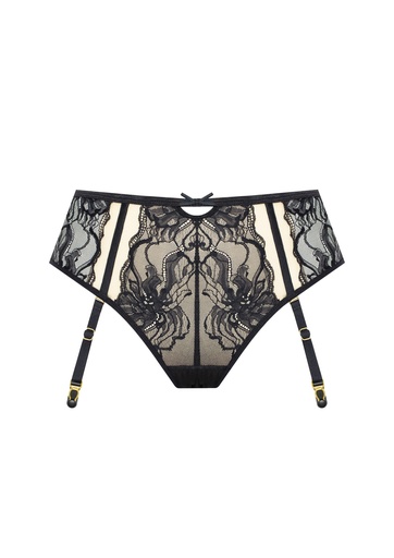 Raven Lace Tanga HighWaist